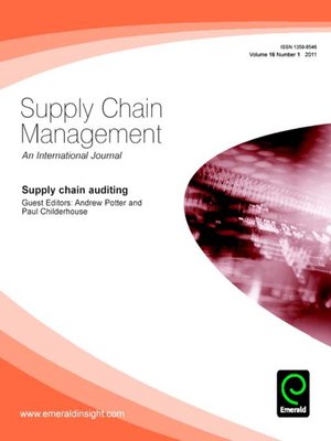 cover image of Supply Chain Management, Volume 16, Issue 1